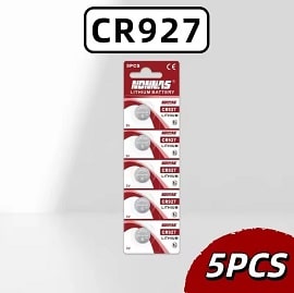 5 X סוללת כפתור CR927