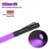 פנס יד UV עם קליפס